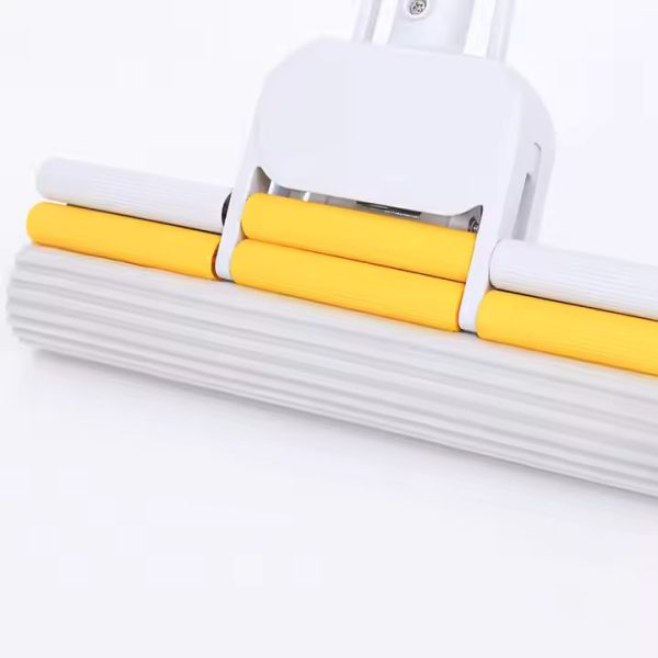 PVA Sponge Mop Telescopic Handle & Double Roller Wringing System - Image 4