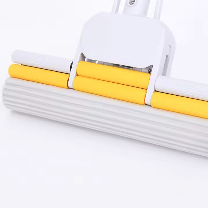 PVA Sponge Mop Telescopic Handle & Double Roller Wringing System - Image 4
