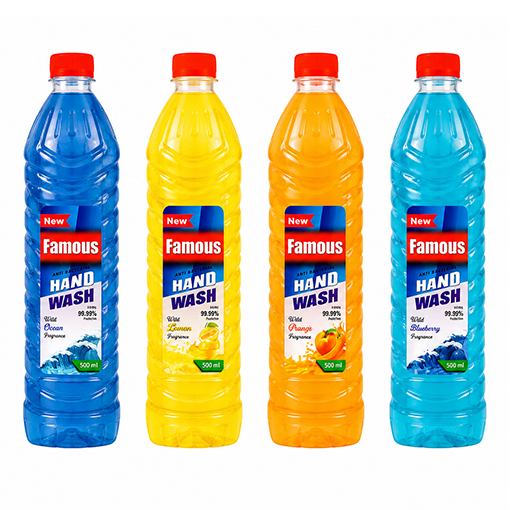 Famous Hand Wash – Multi Fragrance Liquid Soap